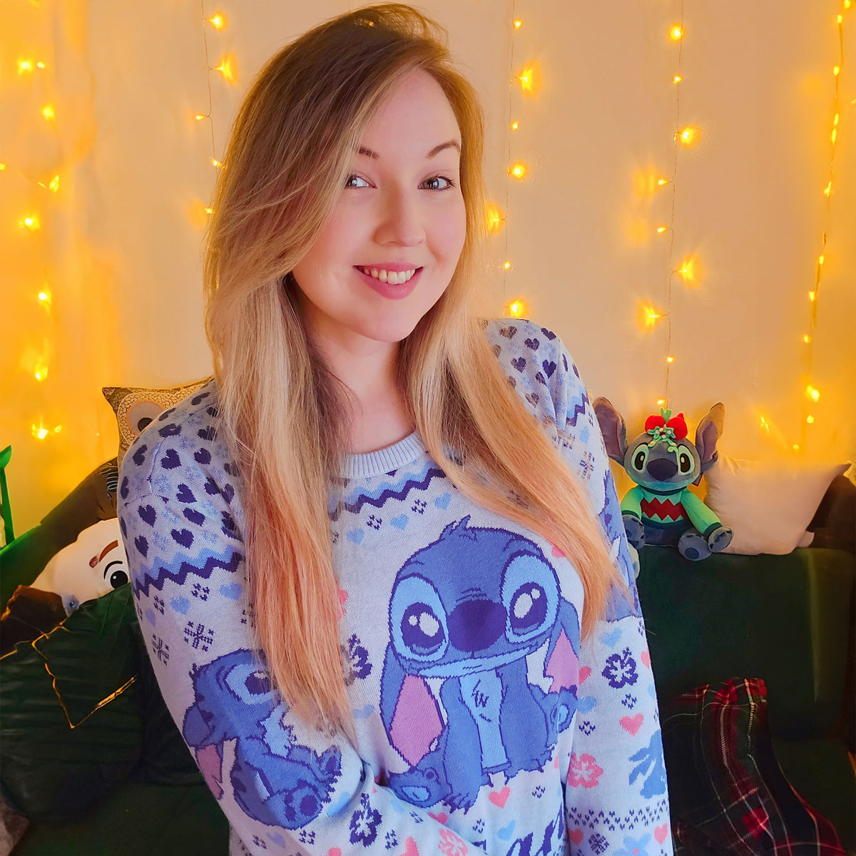 Produktbild Stitch Ohana Strickpullover - Lilo & Stitch