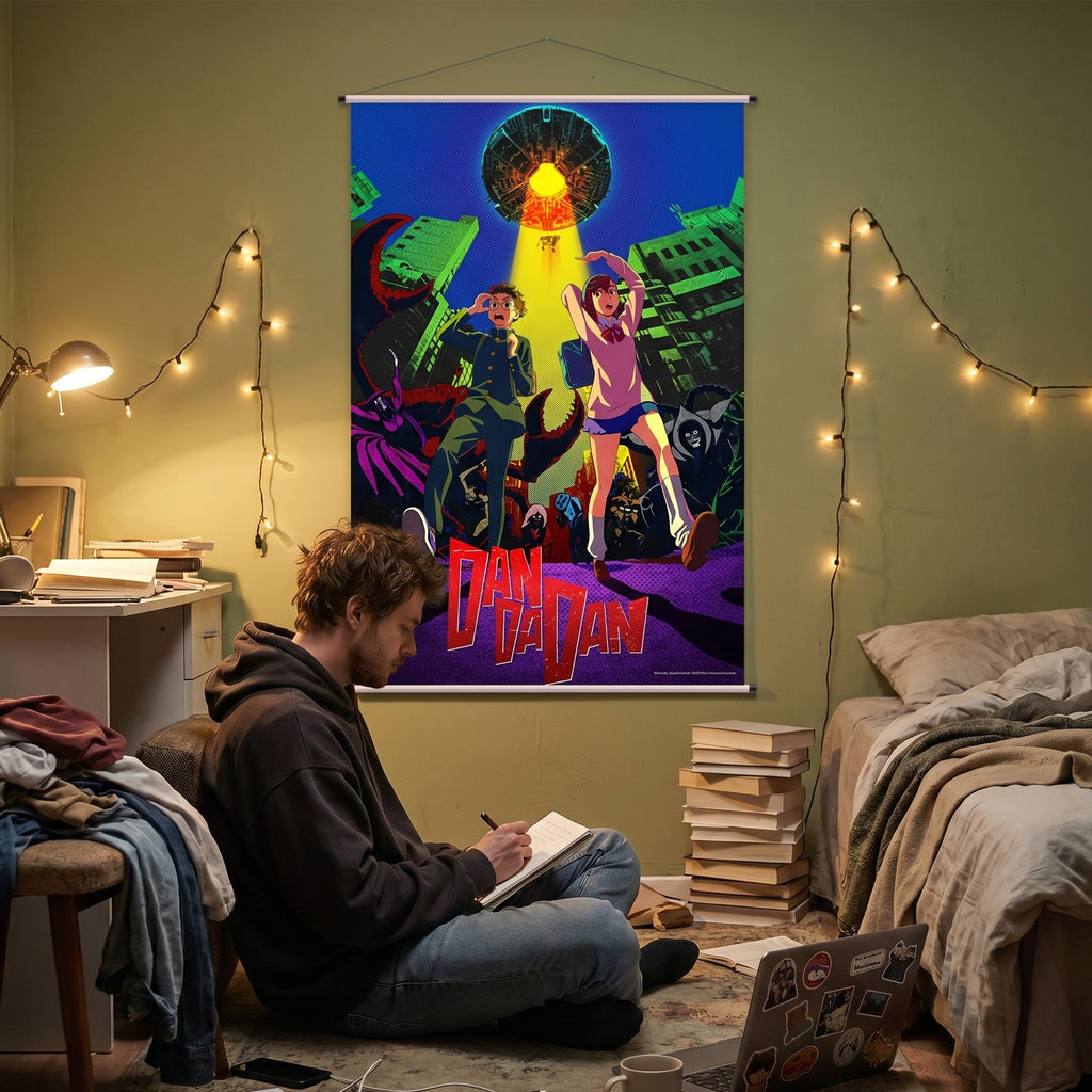 Produktbild Dandadan - Okarun und Momo Wall Scroll