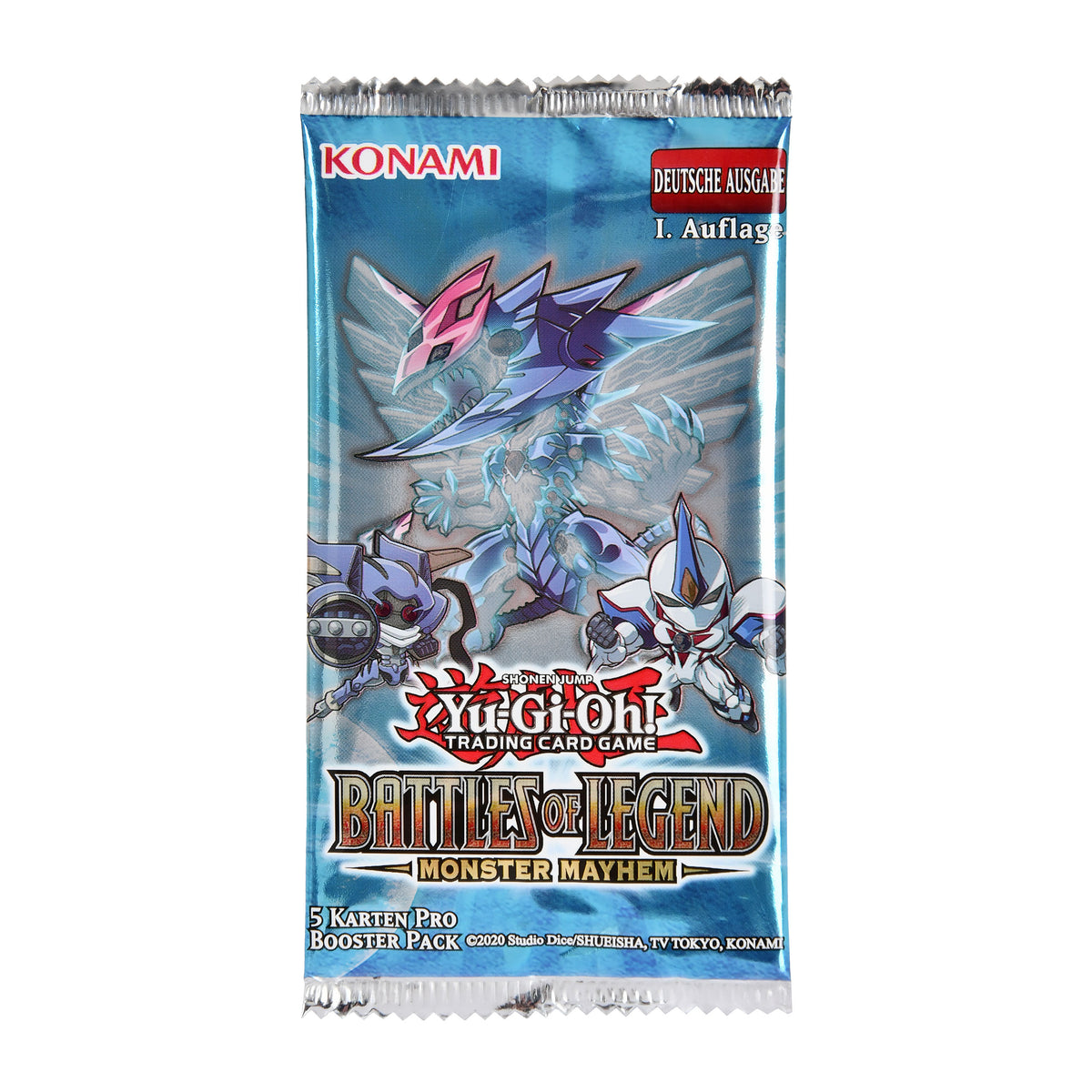 Produktbild Yu-Gi-Oh! - Battles of Legend: Monster Mayhem Sammelkarten Booster deutsche Version