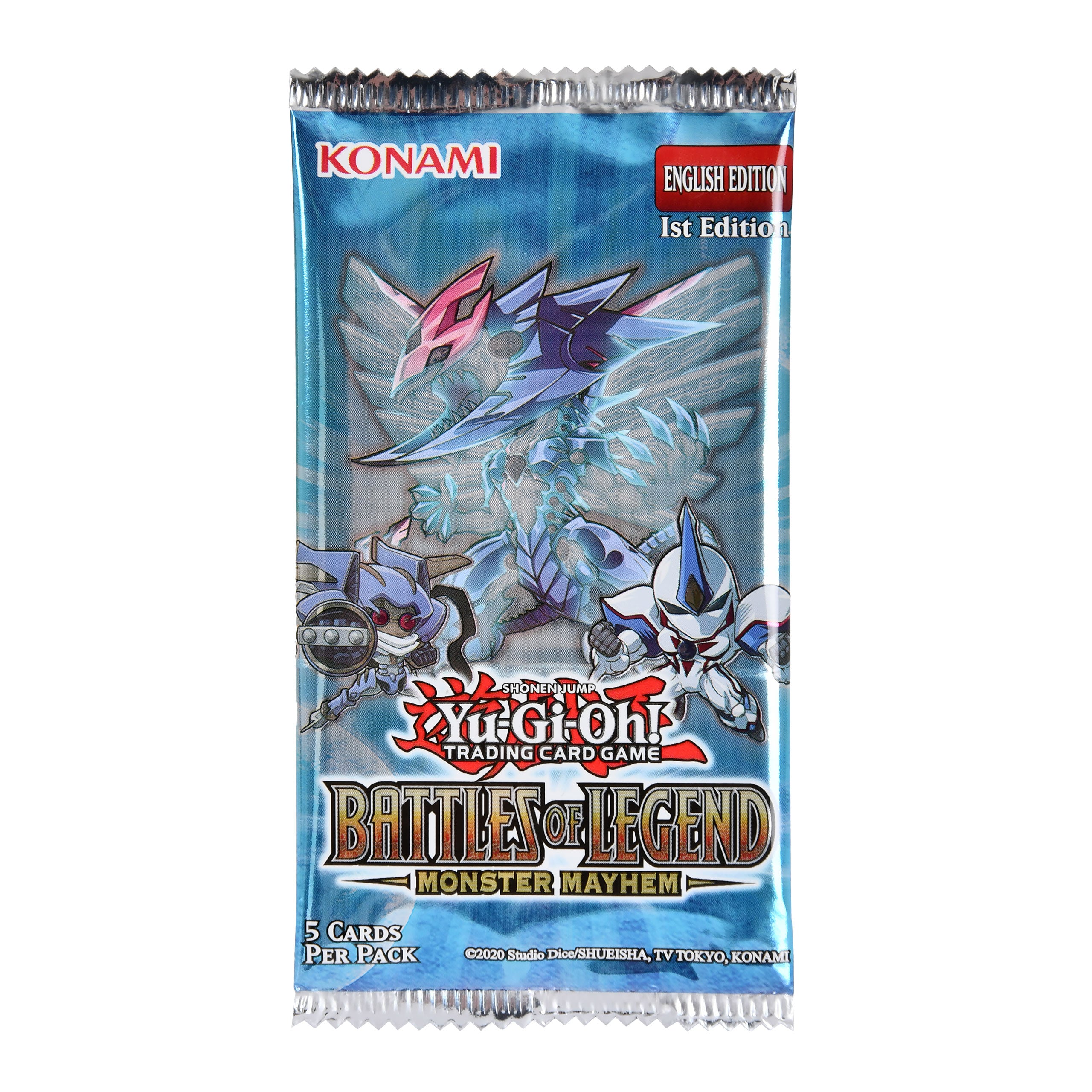 Produktbild Yu-Gi-Oh! - Battles of Legend: Monster Mayhem Sammelkarten Booster englische Version