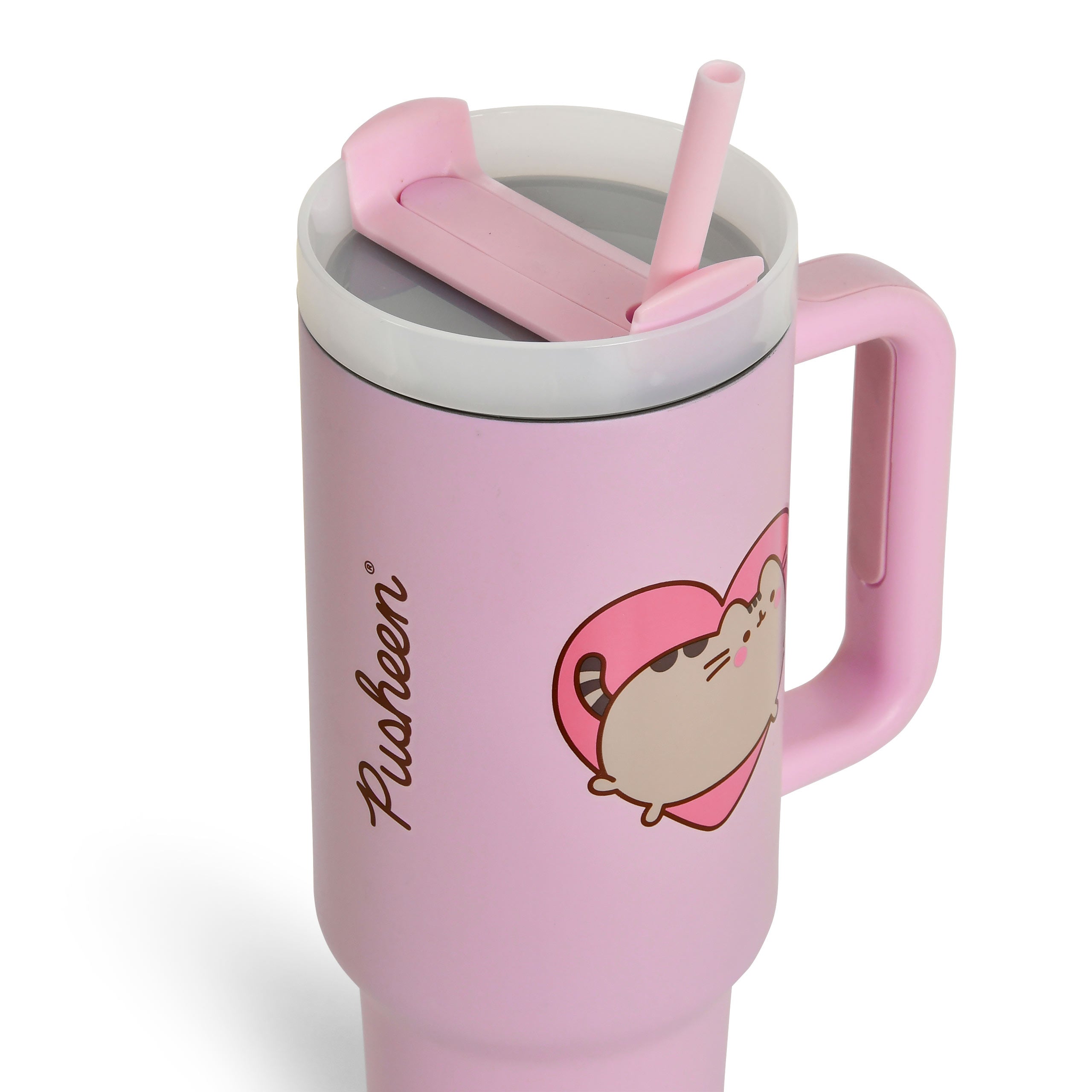 Produktbild Pusheen - Yum To Go Becher mit Strohhalm