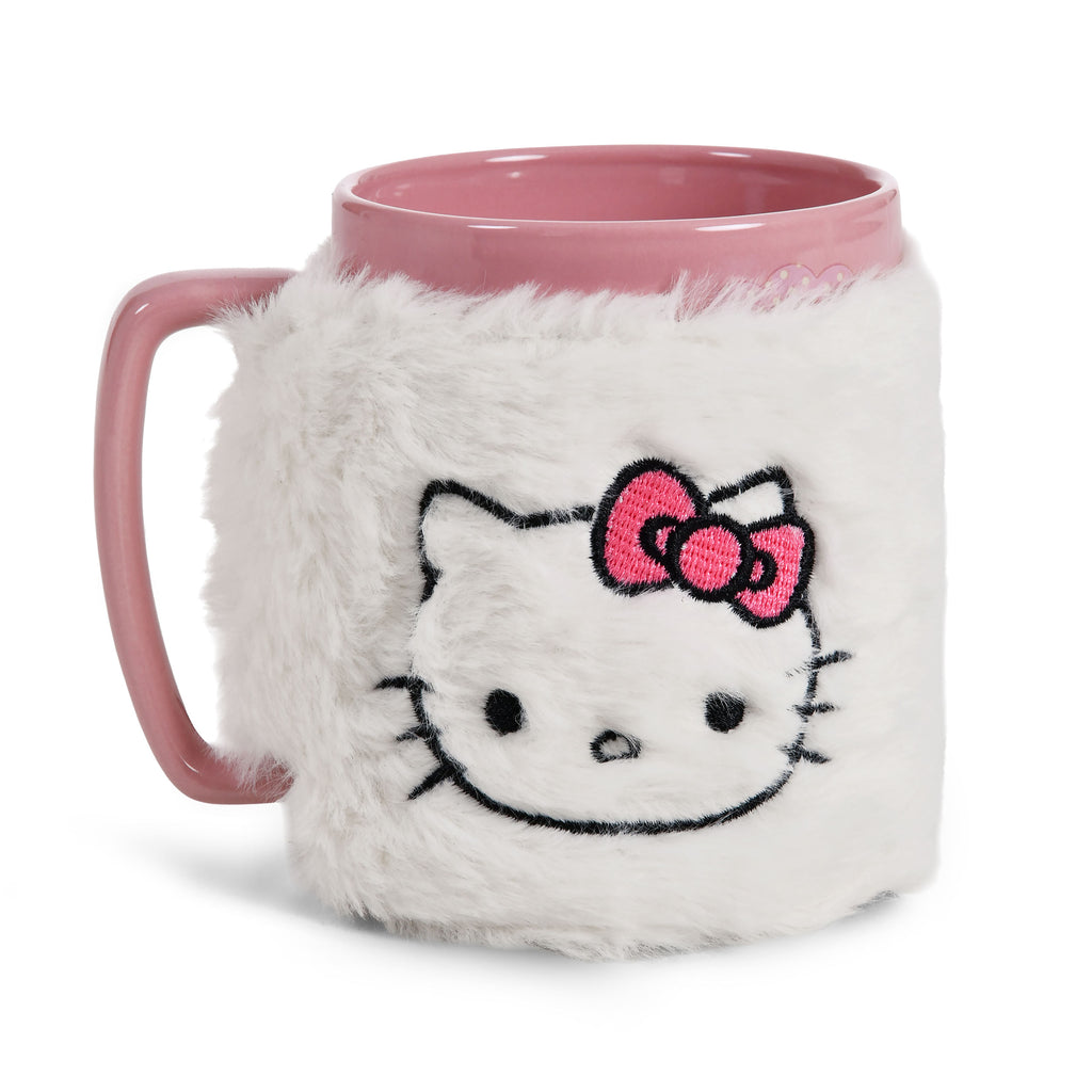 Produktbild Hello Kitty Tasse mit Plüschüberzug