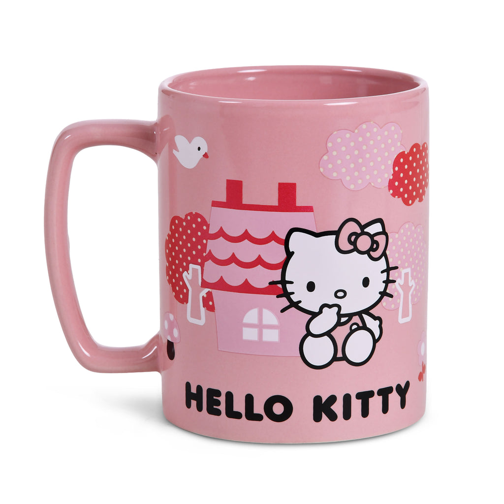 Produktbild Hello Kitty Tasse mit Plüschüberzug