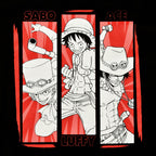 Produktbild One Piece - Crew T-Shirt schwarz