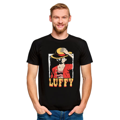 Produktbild One Piece - Luffy T-Shirt schwarz
