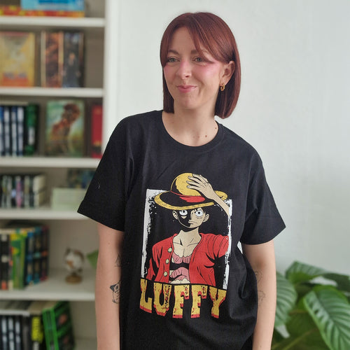 Produktbild One Piece - Luffy T-Shirt schwarz