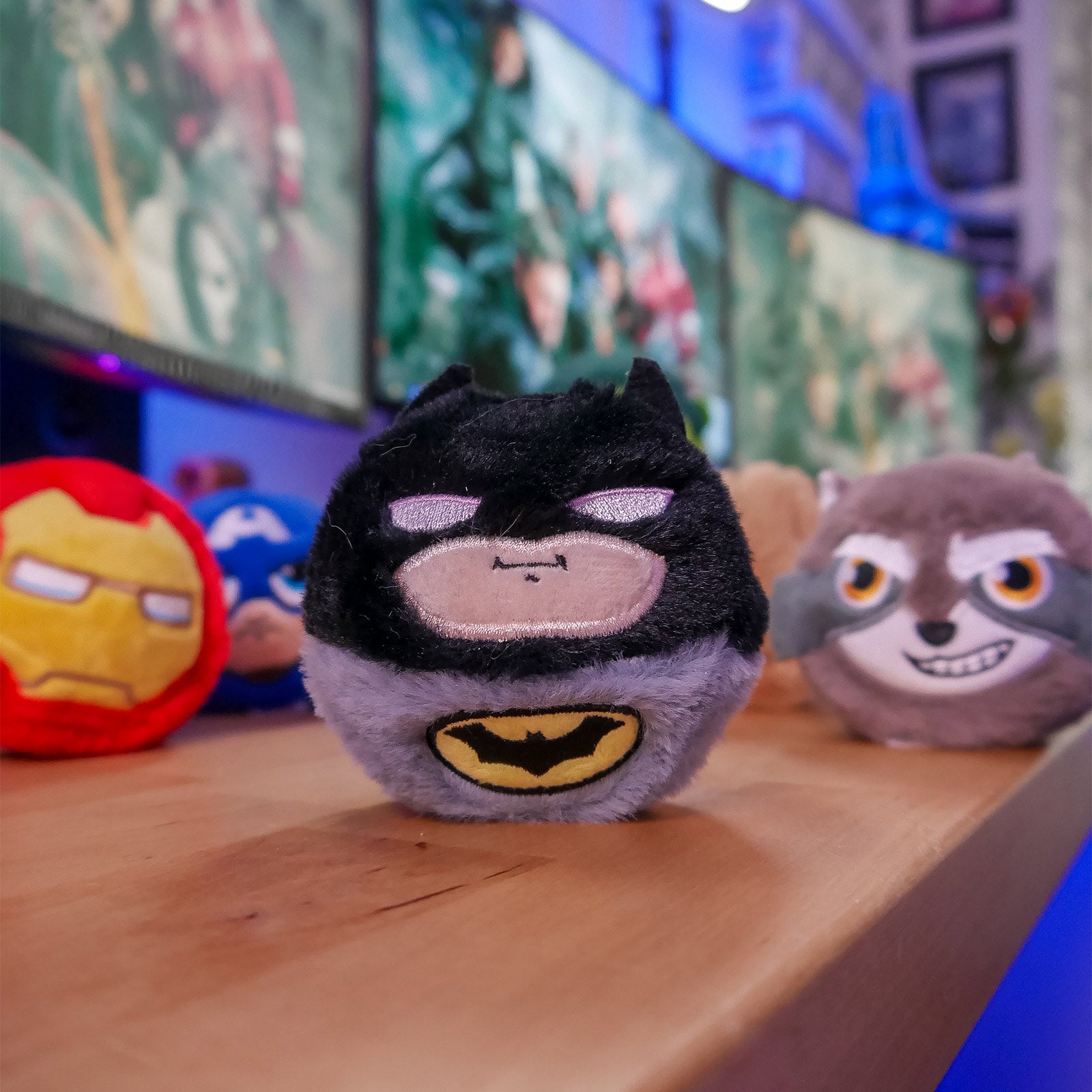 Produktbild Batman - Beanie Bouncers hüpfender Plüsch Ball