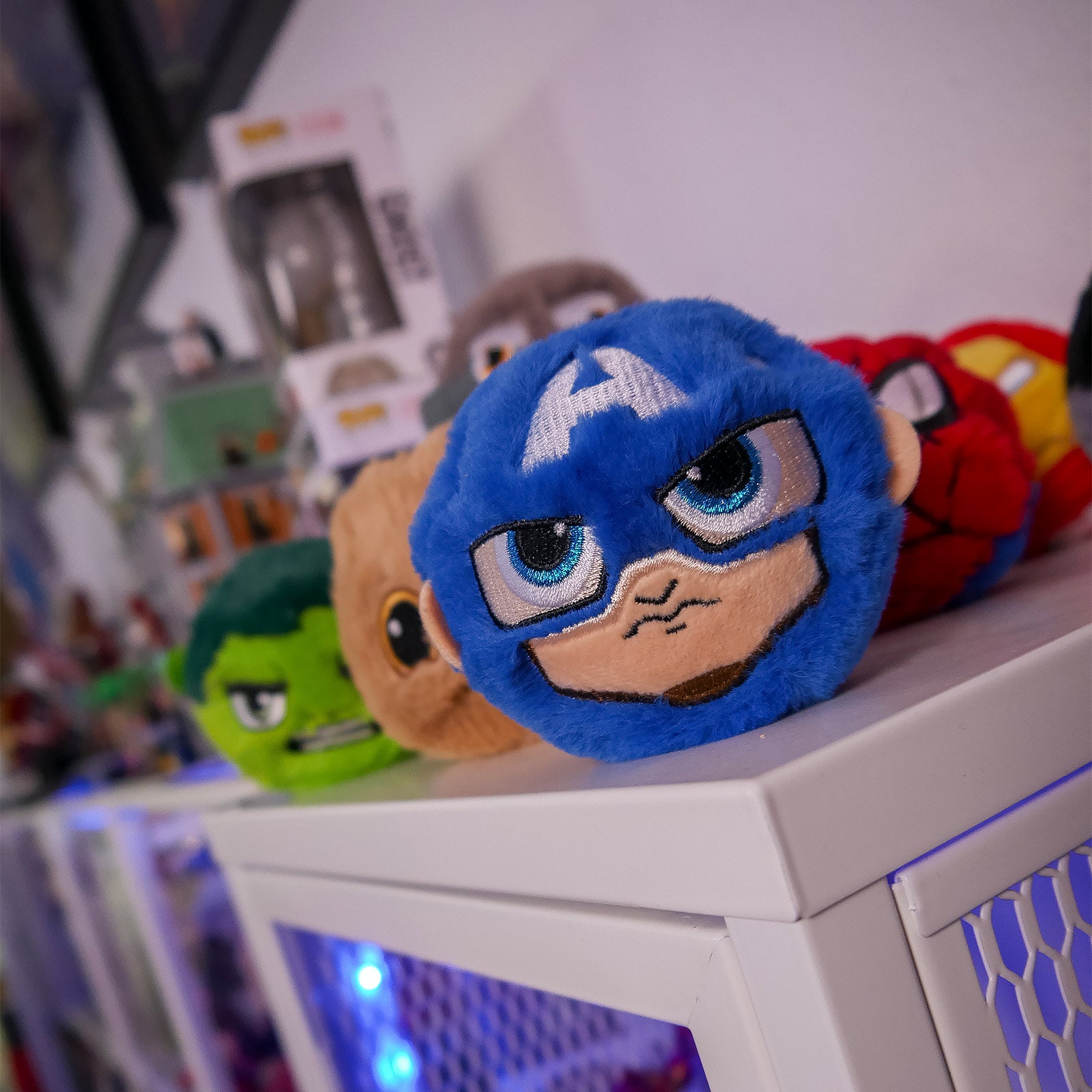 Produktbild Captain America - Beanie Bouncers hüpfender Plüsch Ball
