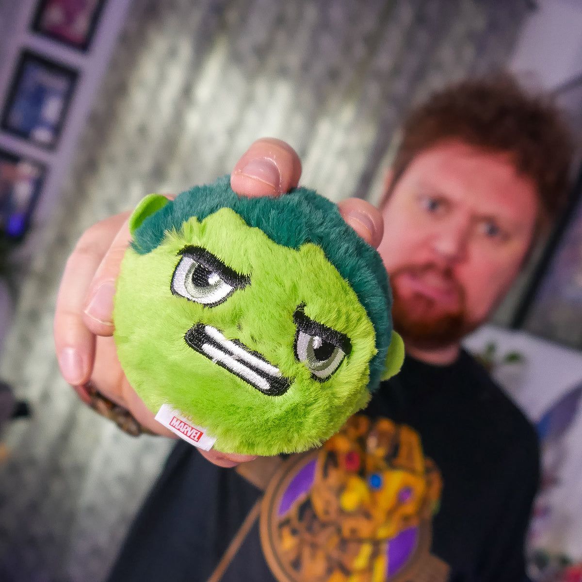 Produktbild Hulk - Beanie Bouncers hüpfender Plüsch Ball
