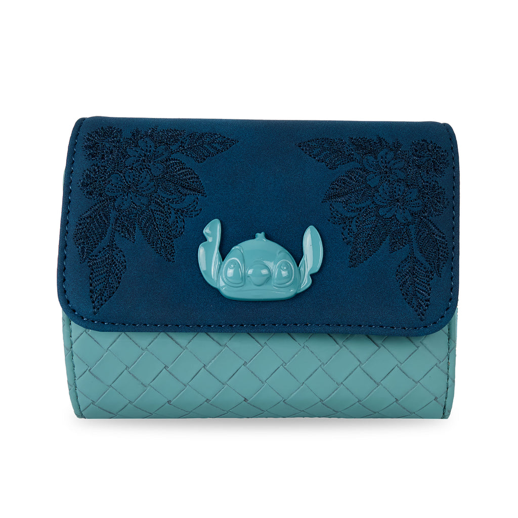 Produktbild Stitch Blumen Geldbörse - Lilo & Stitch