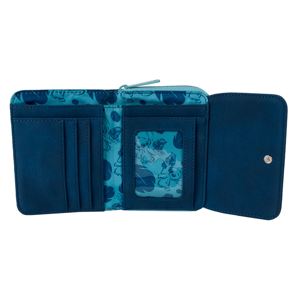 Produktbild Stitch Blumen Geldbörse - Lilo & Stitch