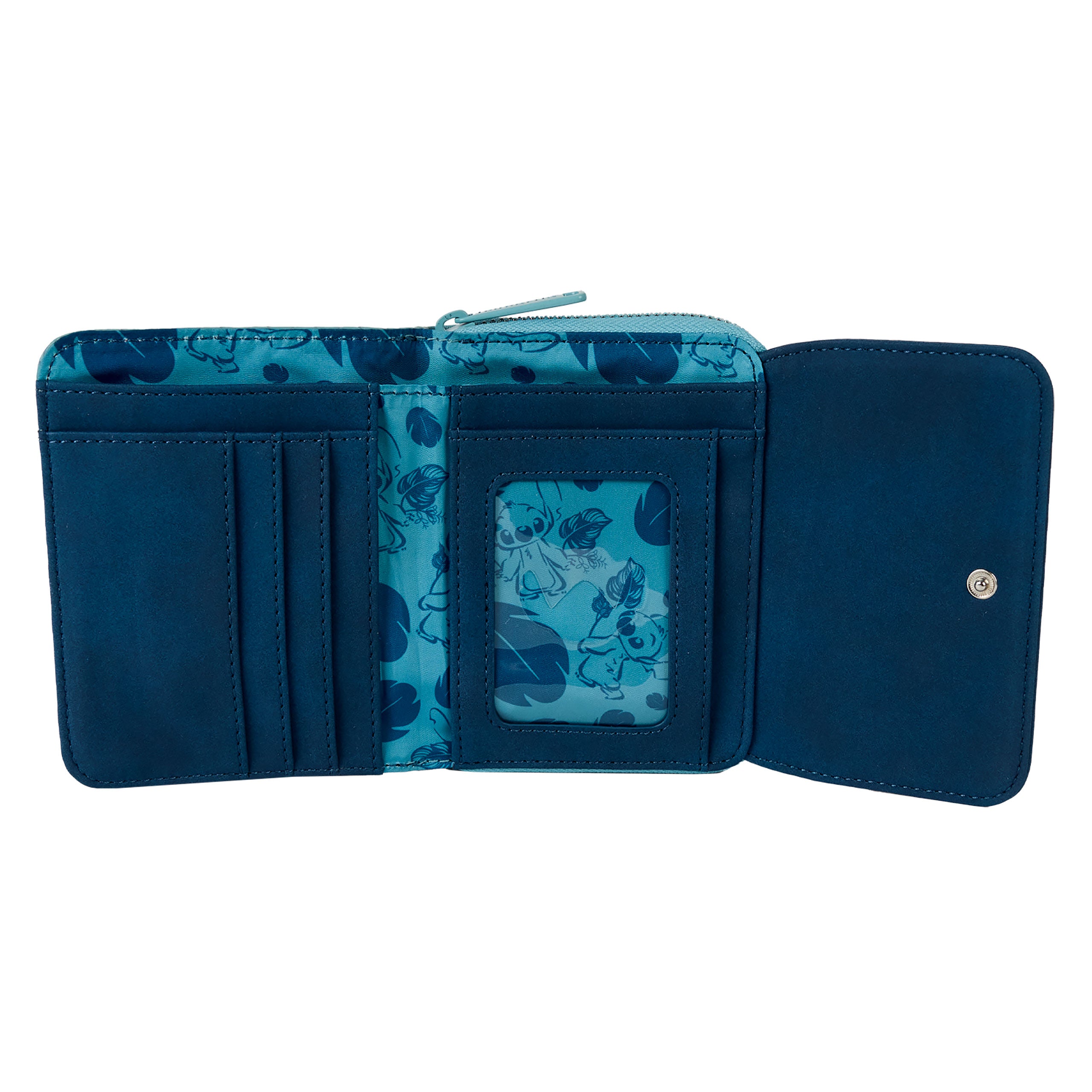 Produktbild Stitch Blumen Geldbörse - Lilo & Stitch