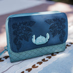 Produktbild Stitch Blumen Geldbörse - Lilo & Stitch