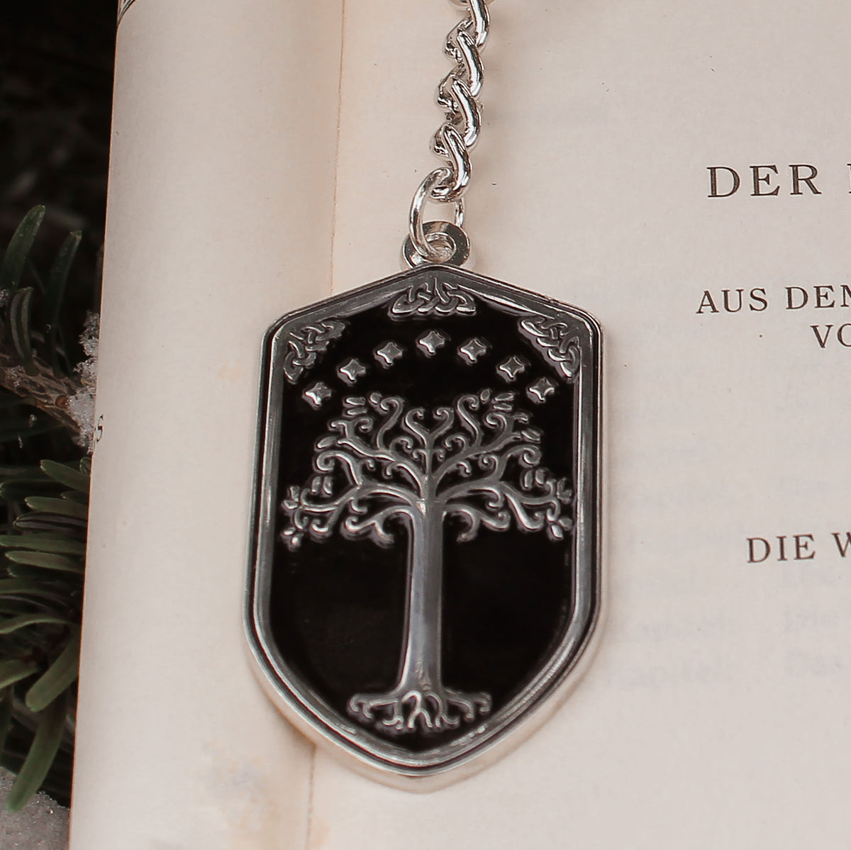 Produktbild Weißer Baum von Gondor Schlüsselanhänger - Der Herr der Ringe