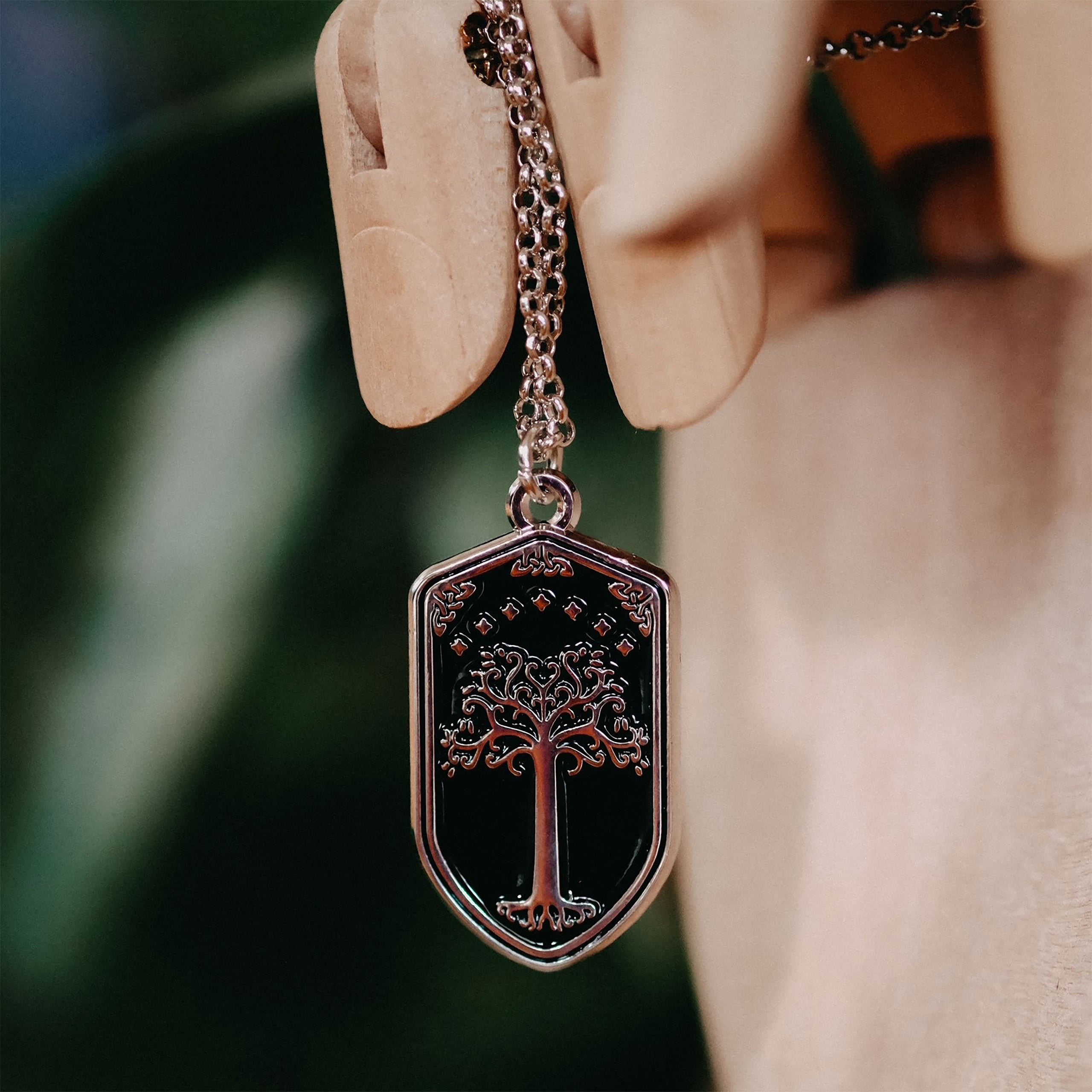 Produktbild Weißer Baum von Gondor Kette - Der Herr der Ringe