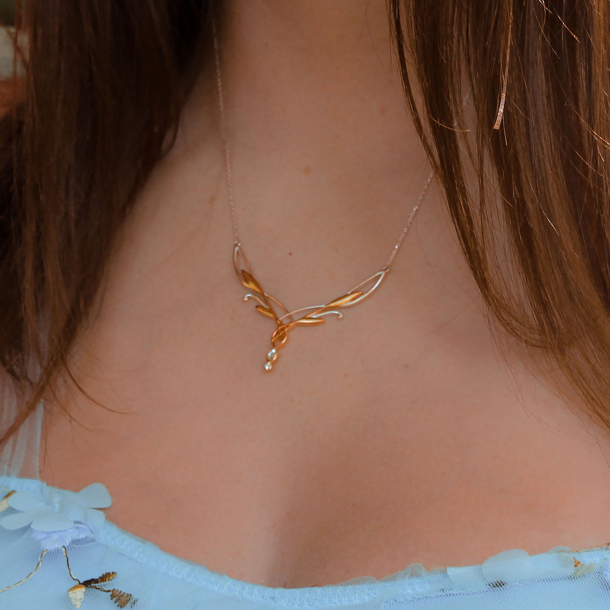 Product image Galadriel Tiara Necklace 925 Sterling Silver - The Lord of the Rings
