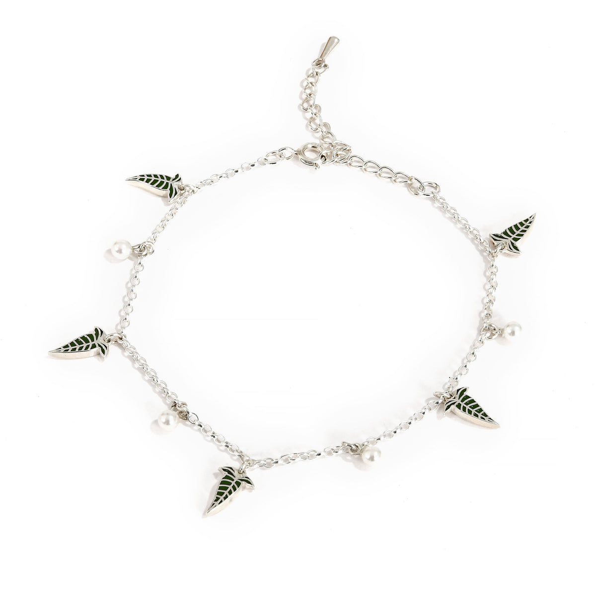Produktbild Elbenblatt Armband 925er Silber - Der Herr der Ringe