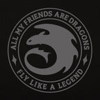 Produktbild Drachenzähmen leicht gemacht - Night Fury Legend Hoodie schwarz