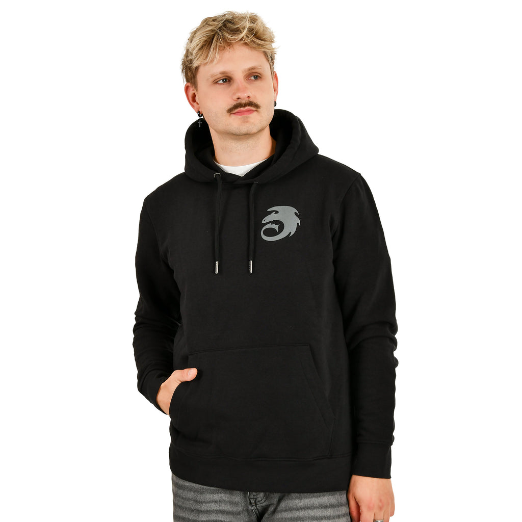 Produktbild Drachenzähmen leicht gemacht - Night Fury Legend Hoodie schwarz