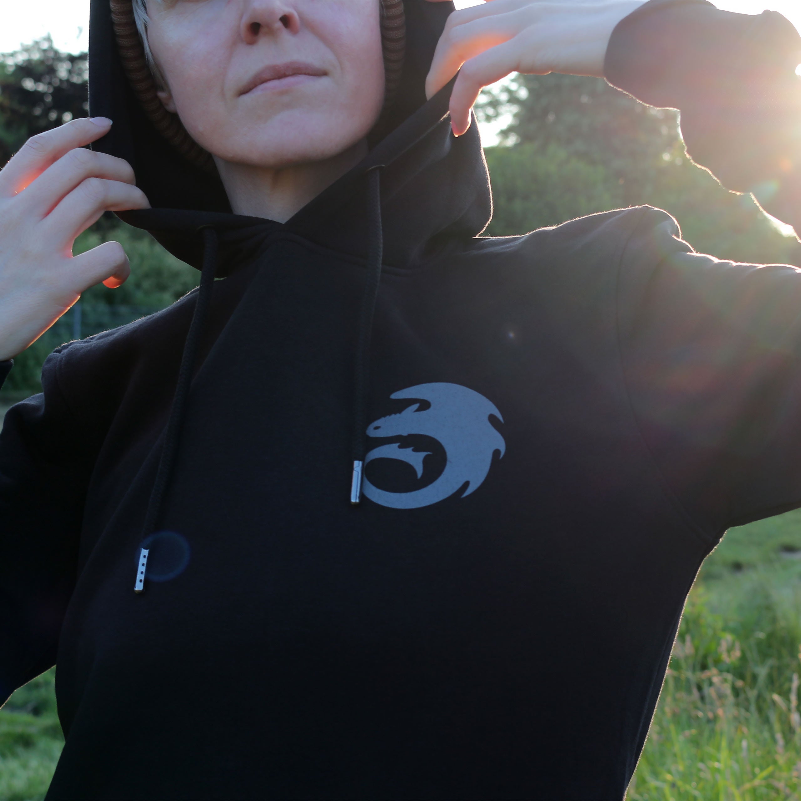 Produktbild Drachenzähmen leicht gemacht - Night Fury Legend Hoodie schwarz