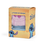 Produktbild Stitch und Angel Socken 2er Set in Geschenkbox - Lilo & Stitch
