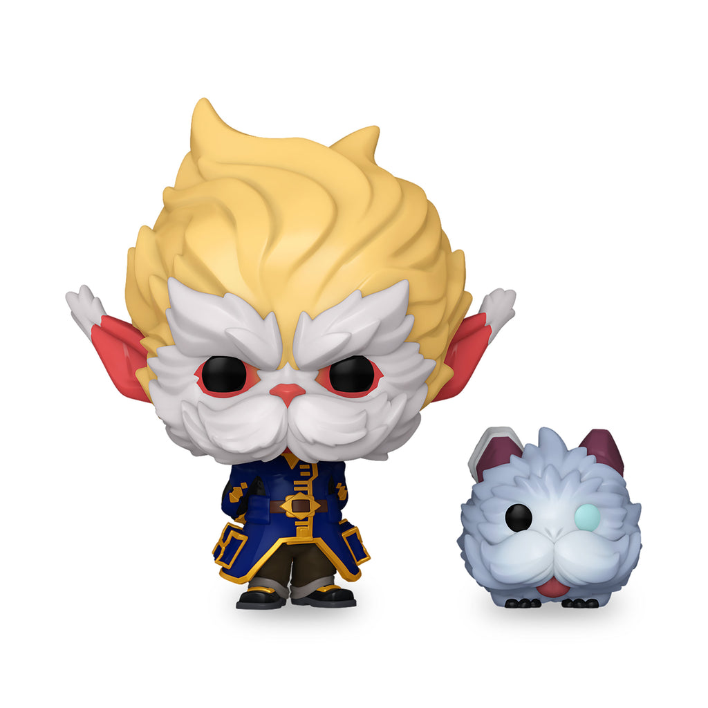 Produktbild League of Legends: Arcane - Heimerdinger mit Poro Funko Pop Figur