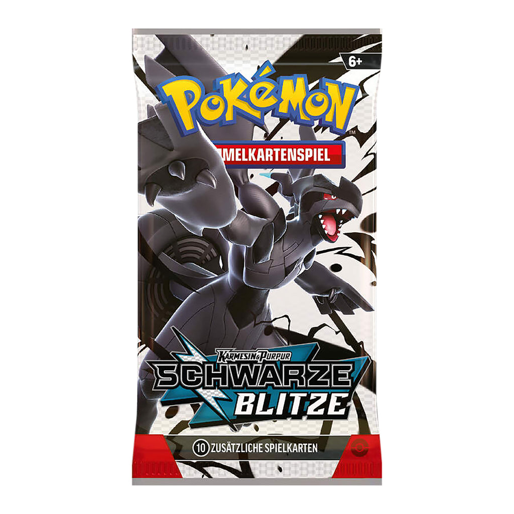 Produktbild Pokemon - Karmesin & Purpur Schwarze Blitze Top-Trainer-Box