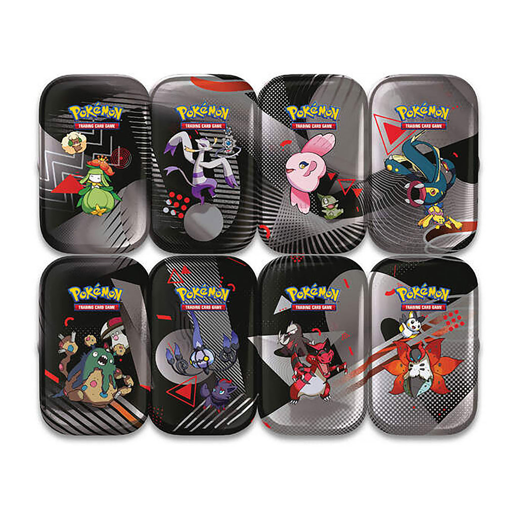 Produktbild Pokemon - Schwarze Blitze & Weisse Flamme Sammelkarten Tin Box 8er Display