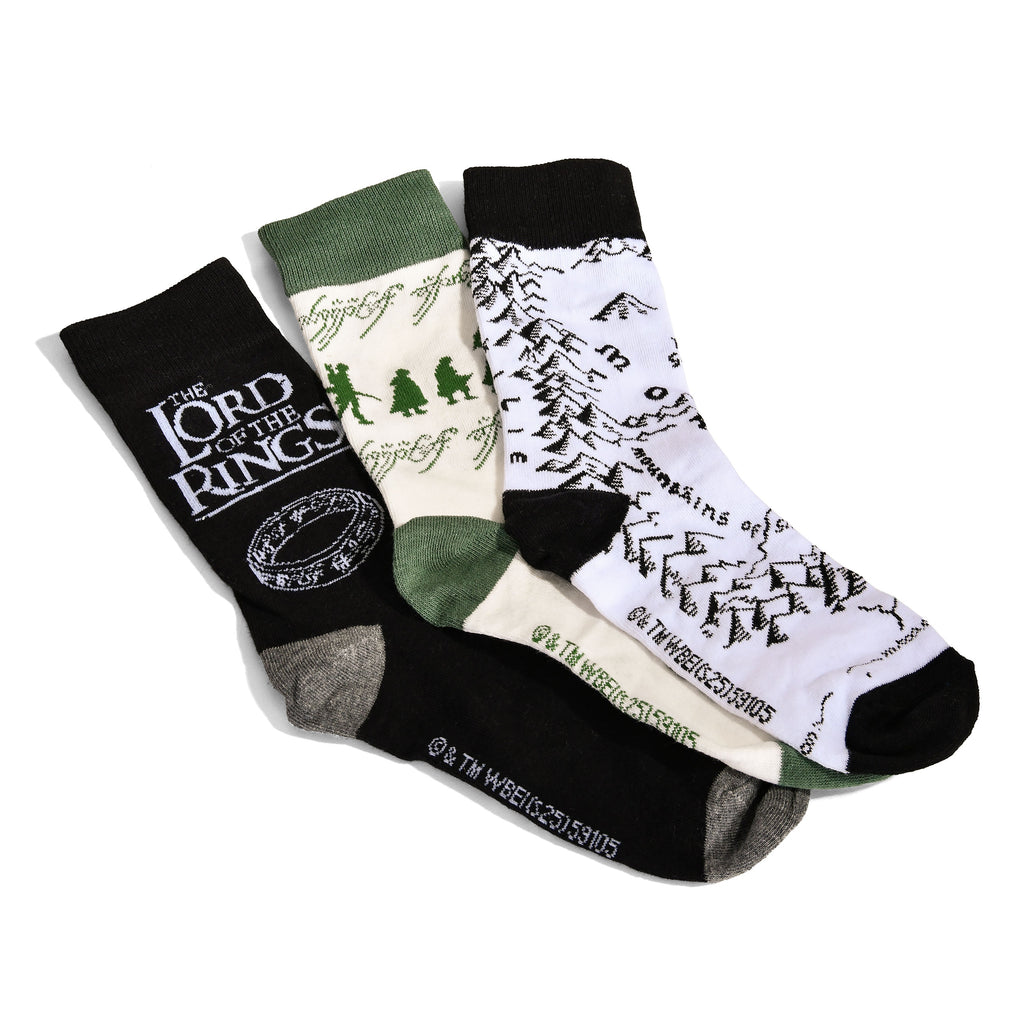 Produktbild Der Herr der Ringe - Die Gefährten Socken 3er Set in Geschenkbox