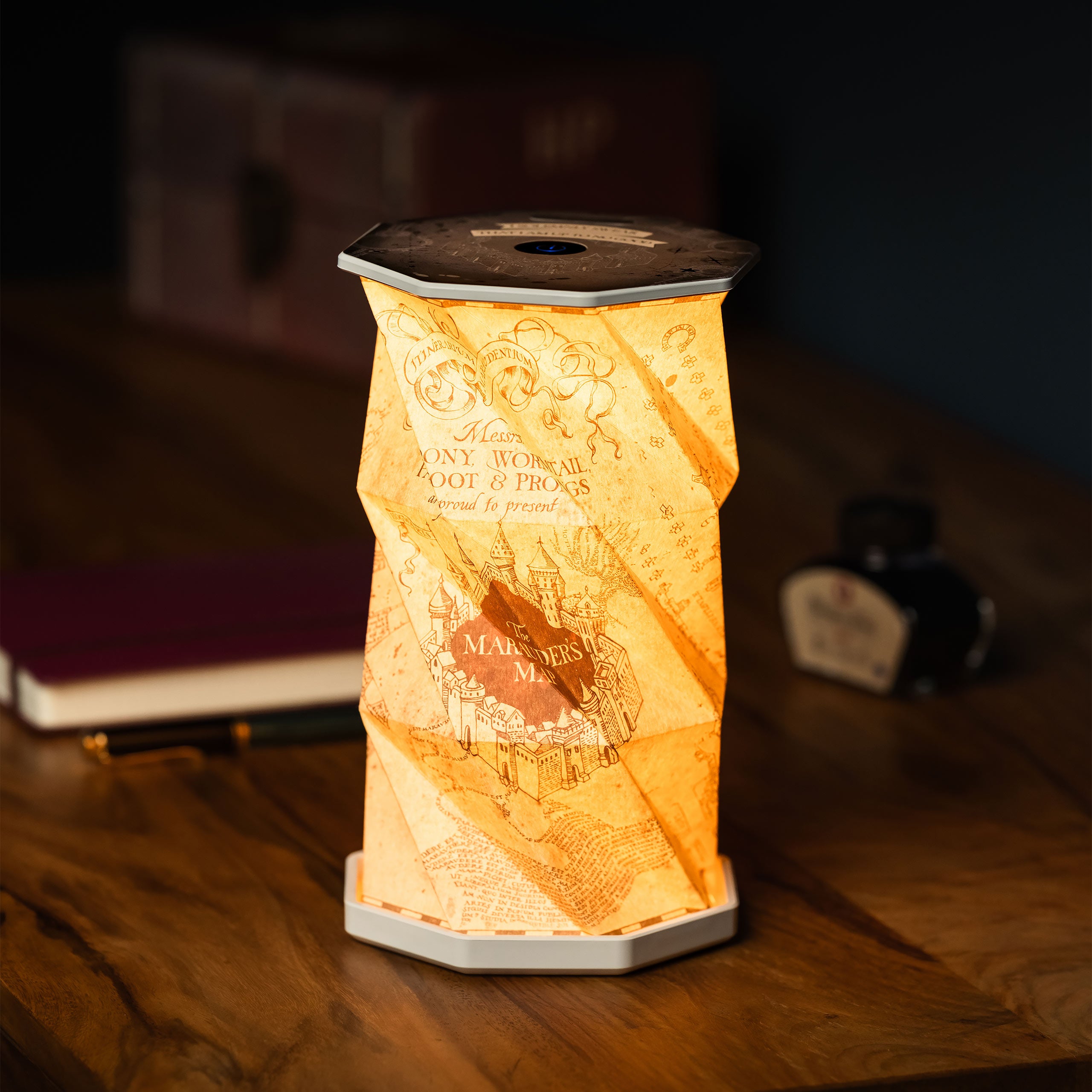 Produktbild Harry Potter - Karte des Rumtreibers Lampe faltbar