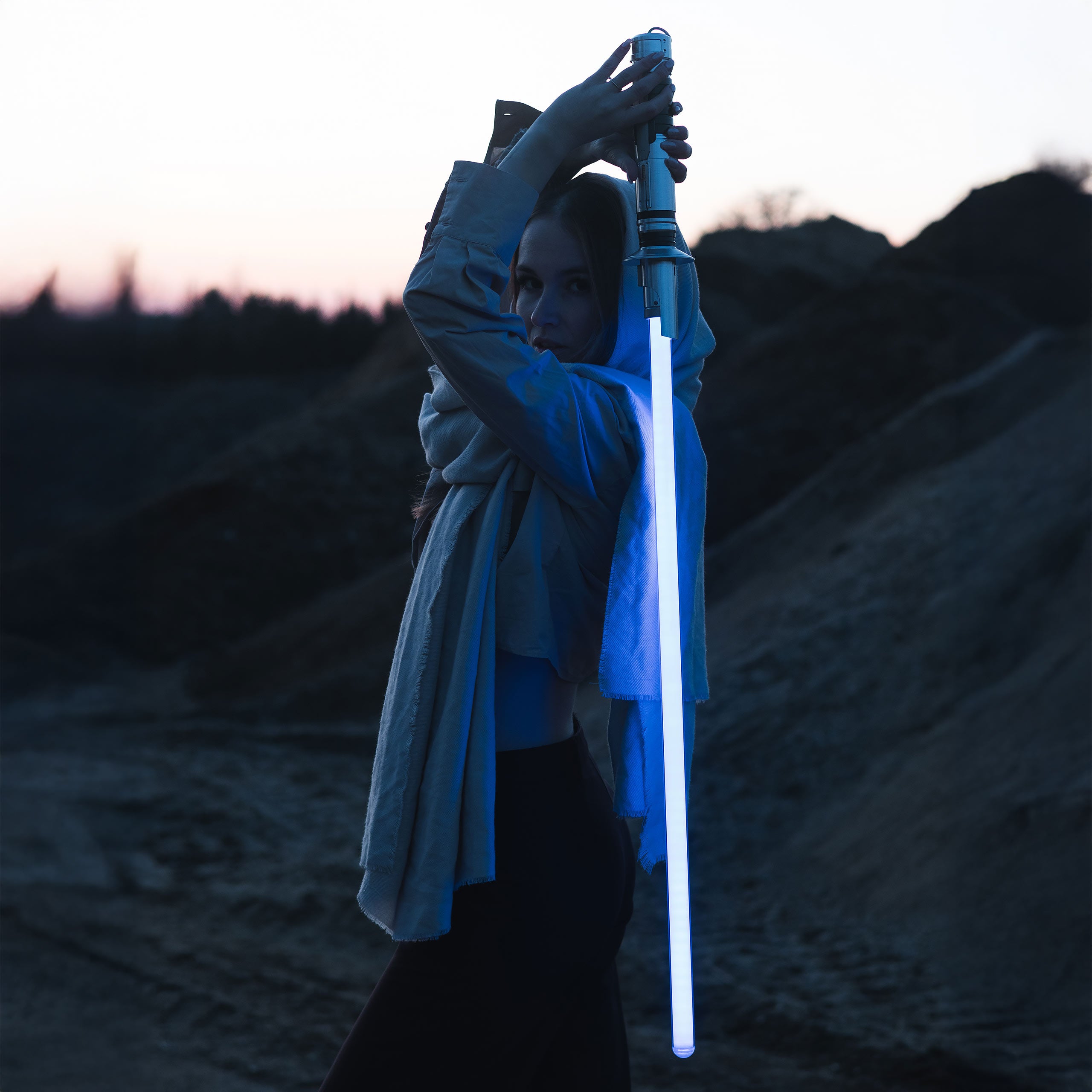 Produktbild Ezra Bridger Force FX Elite Black Series Lichtschwert - Star Wars Ahsoka