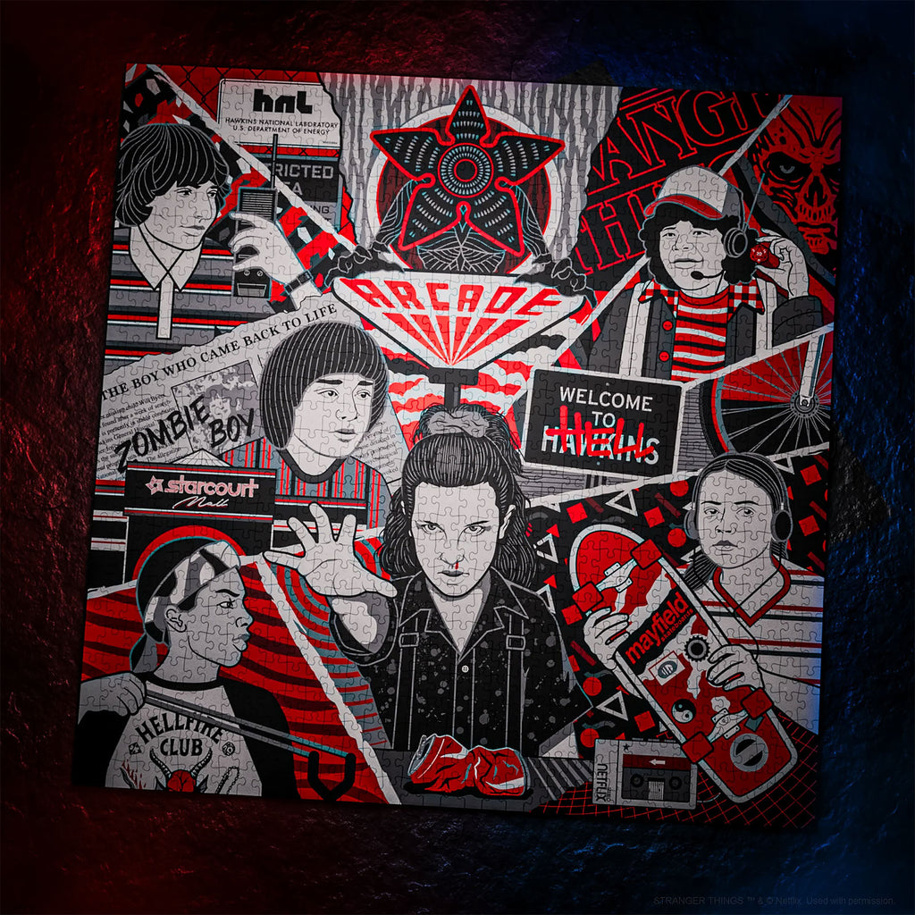 Produktbild Stranger Things - Upside Down Premium Puzzle