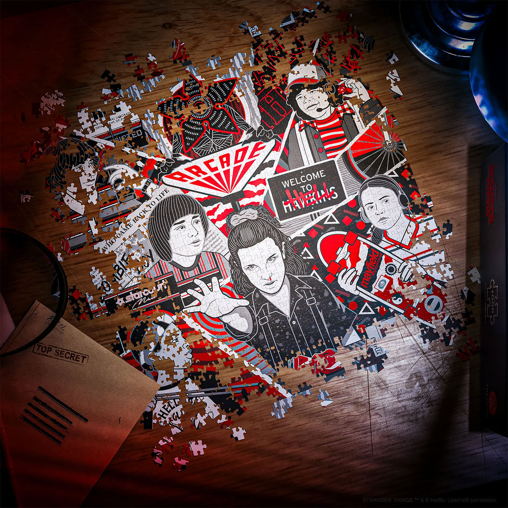 Produktbild Stranger Things - Upside Down Premium Puzzle