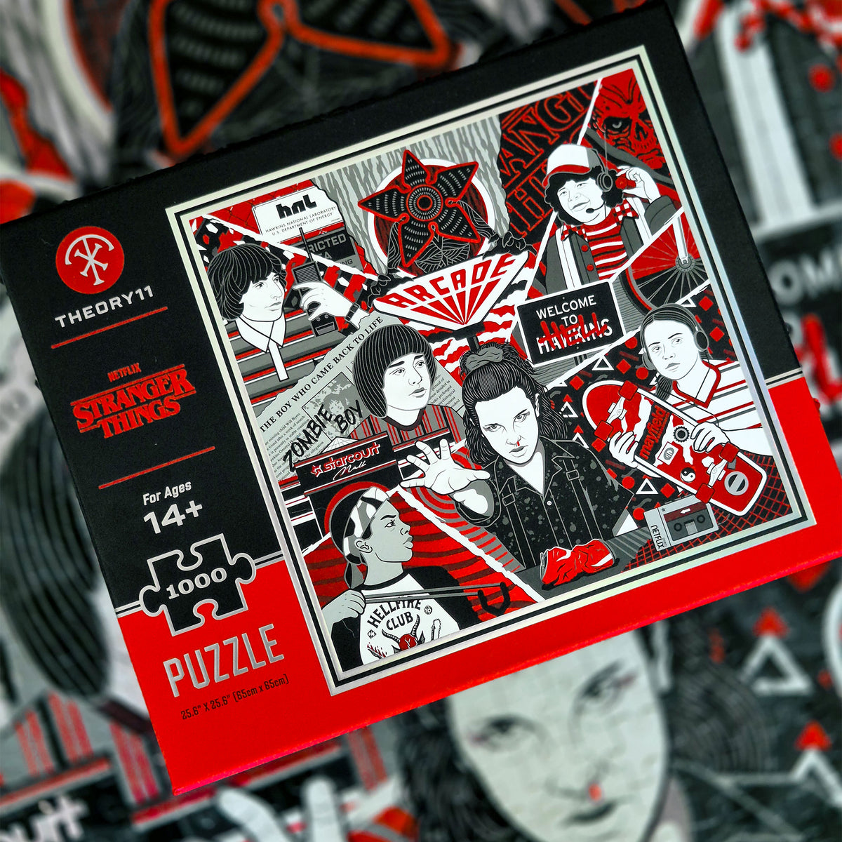 Produktbild Stranger Things - Upside Down Premium Puzzle
