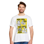 Produktbild Meow T-Shirt für Night of the Living Cat Fans weiß