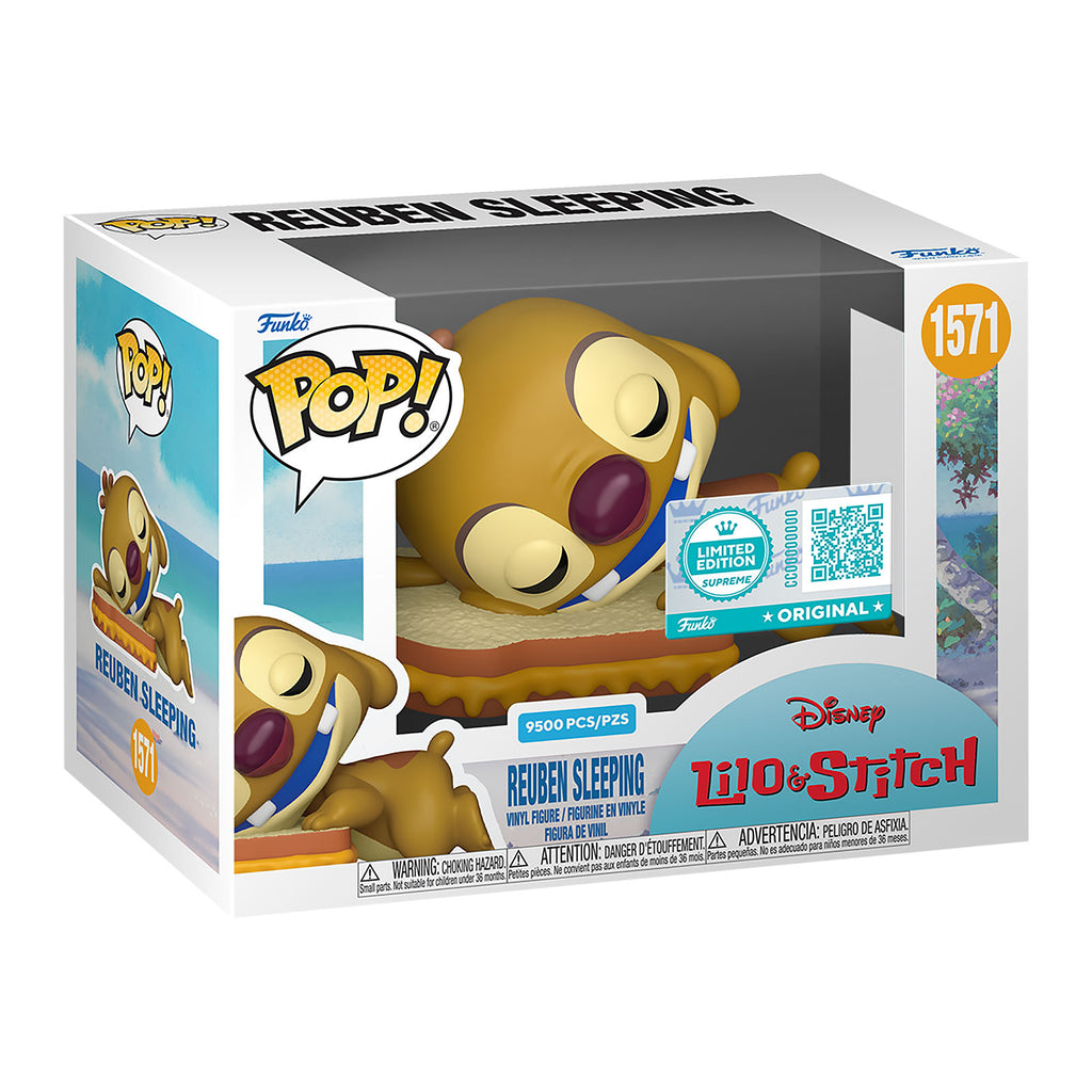 Produktbild Lilo & Stitch - Reuben schlafend Funko Pop Figur Limited Edition