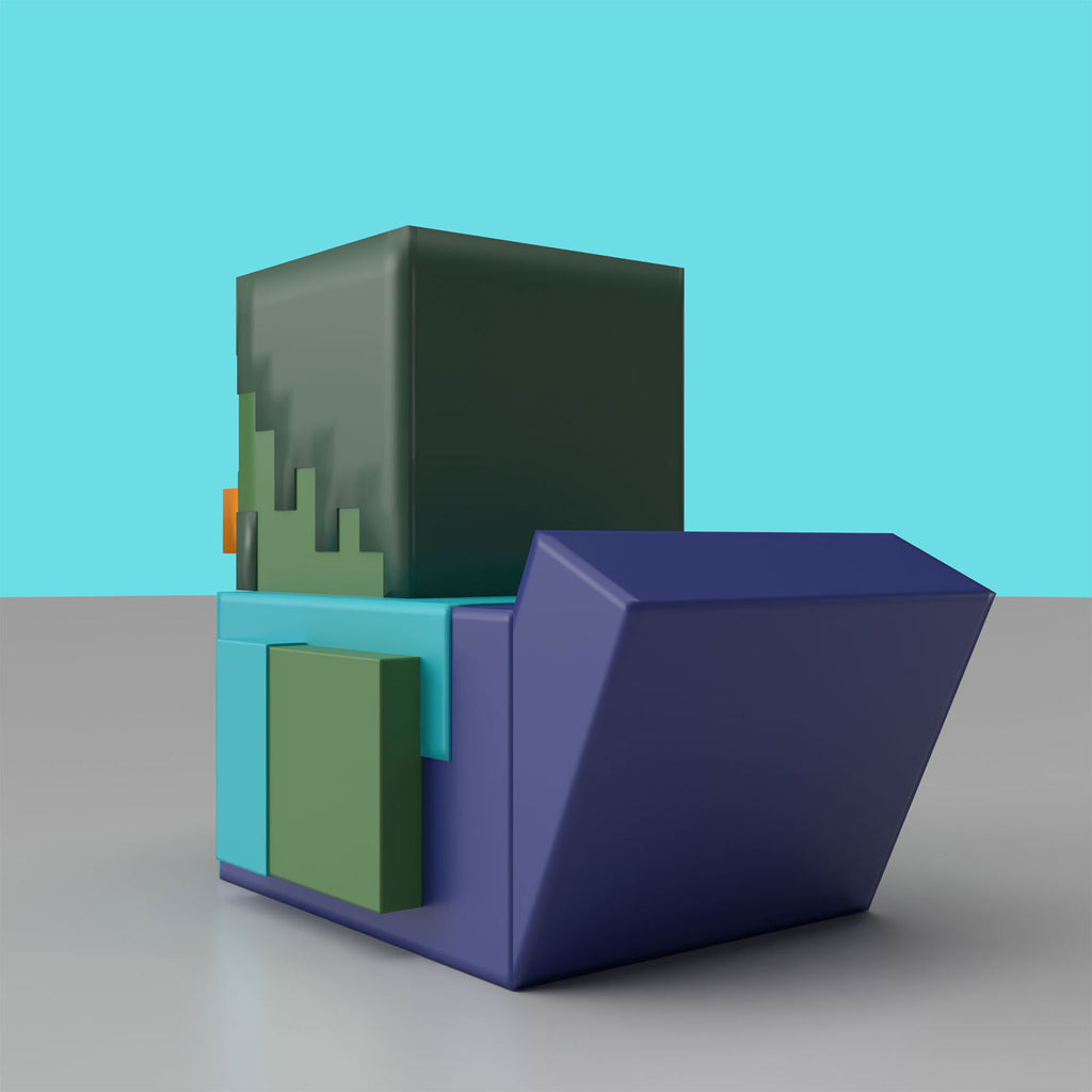 Produktbild Minecraft - Zombie Mini TUBBZ Deko Ente
