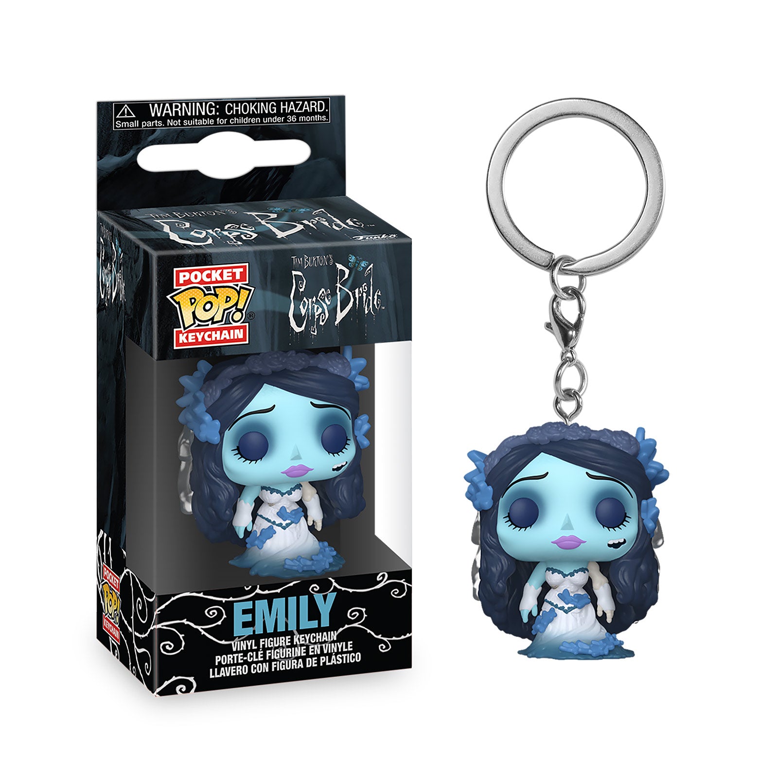 Produktbild Corpse Bride - Emily Funko Pop Schlüsselanhänger