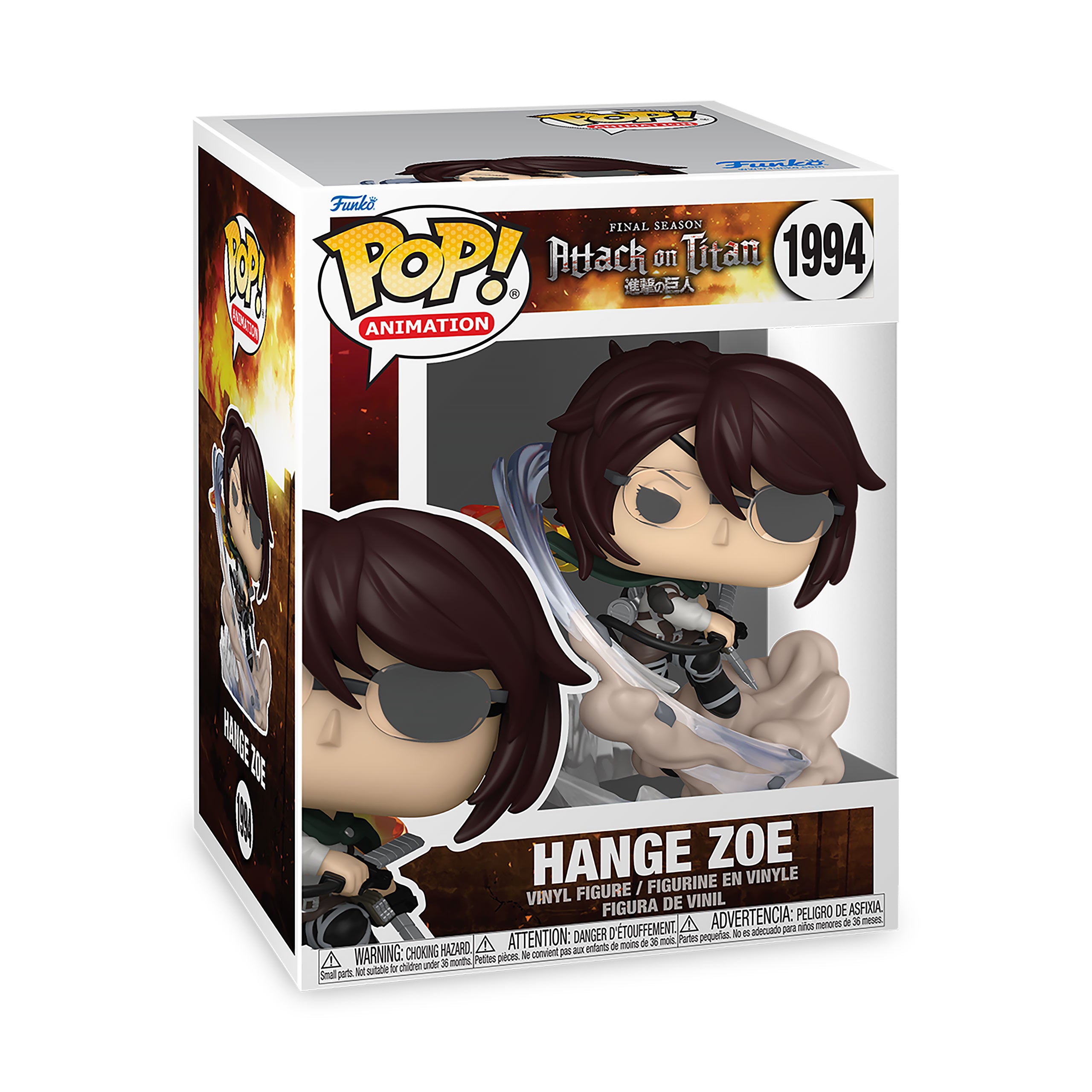 Produktbild Attack on Titan - Hange Zoe Funko Pop Figur