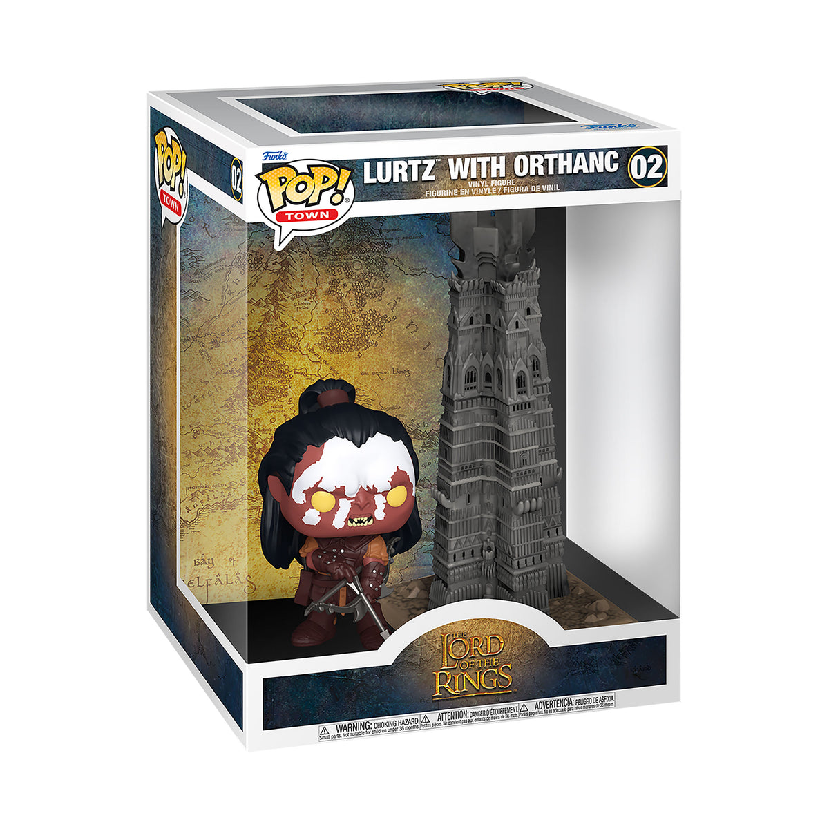 Produktbild Der Herr der Ringe - Lurtz mit Orthanc Funko Pop Figur