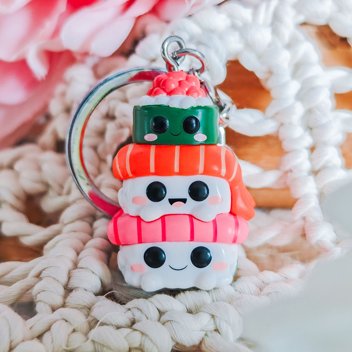 Produktbild Kawaii Foodies - Sushi Trio Funko Pop Schlüsselanhänger