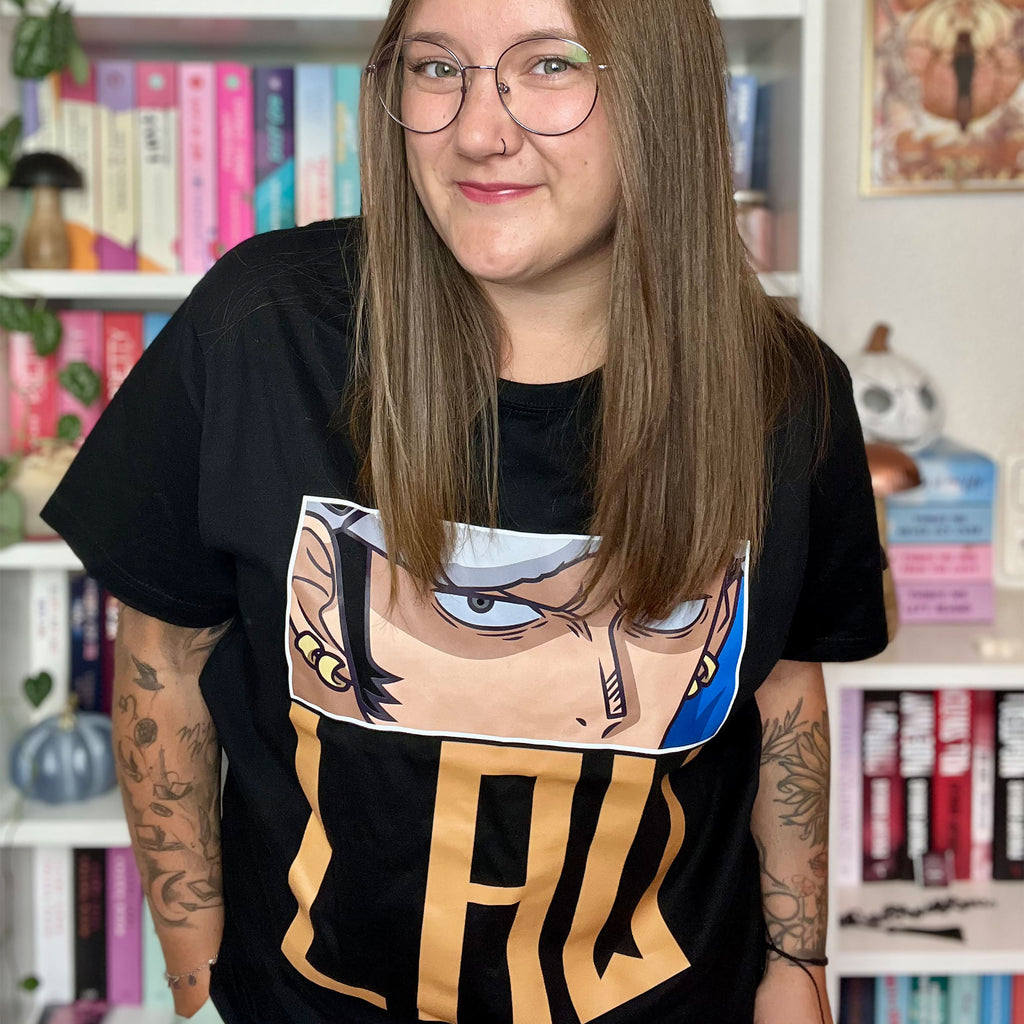 One Piece - Law Eyes T-Shirt schwarz