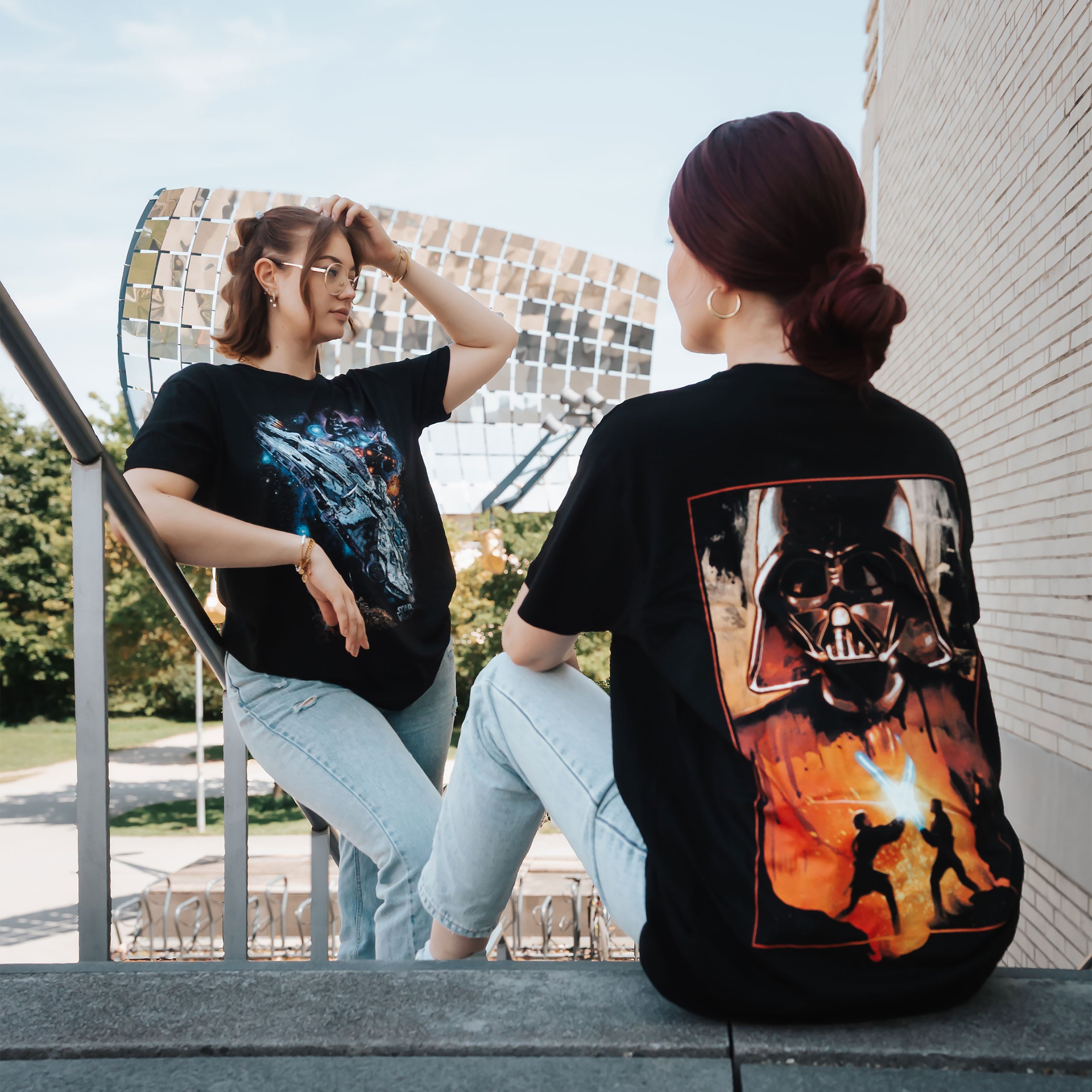 Produktbild Star Wars - Darth Vader Episode III Poster T-Shirt schwarz
