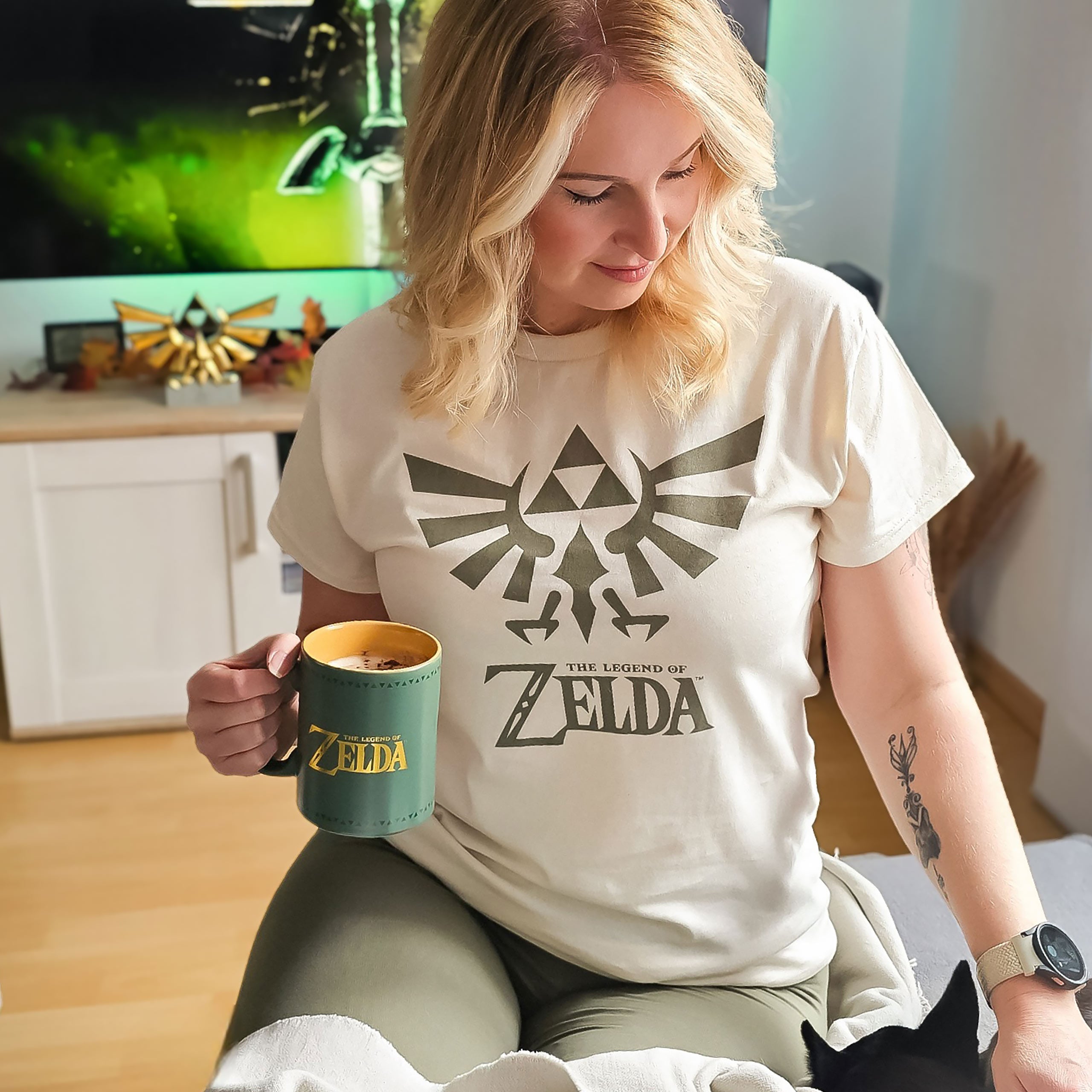 Produktbild Zelda - Iconic Logo T-Shirt beige