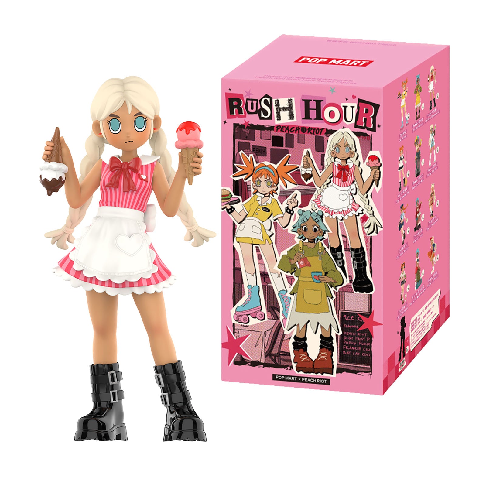 Produktbild Peach Riot - Rush Hour Series POP MART Mystery Figur