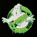 Produktbild Ghostbusters - Glow in the Dark Slime Logo T-Shirt schwarz
