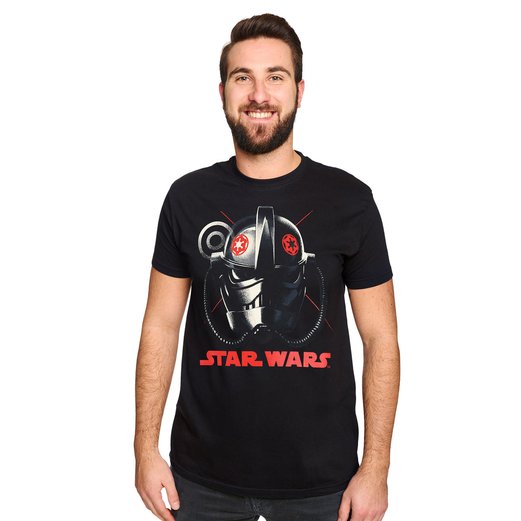 Produktbild Star Wars - Andor Tie Avenger Helm T-Shirt schwarz