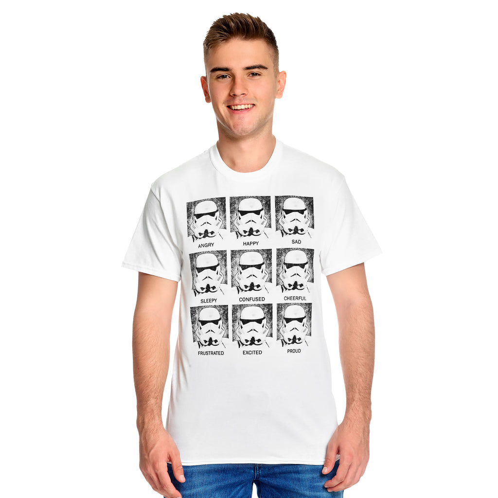 Produktbild Stormtrooper Multiface T-Shirt weiß - Star Wars