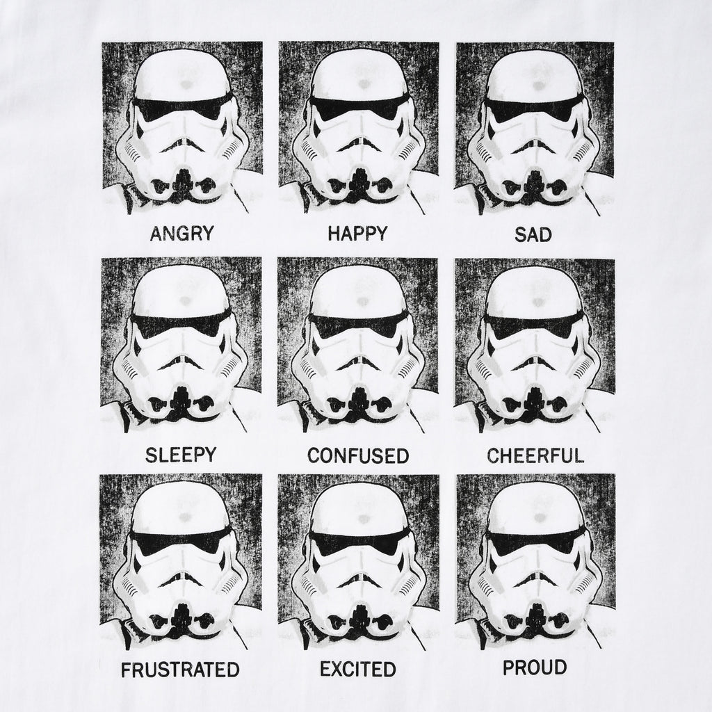 Produktbild Stormtrooper Multiface T-Shirt weiß - Star Wars