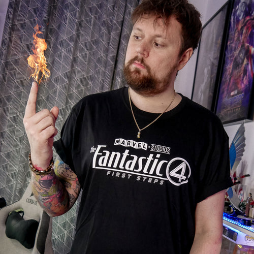 Produktbild Fantastic Four - Logo T-Shirt schwarz